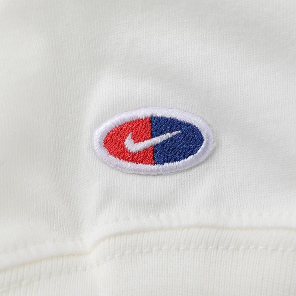 Nike Letter Print Long-Sleeve Pullover T-Shirt White HQ1569-133