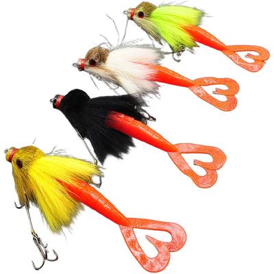 Multi Jointed Swimbait 22cm 35g Simulation Mouse Shape Artificial Fishing Lure With Steel Wire Twin Hooks For Predator Angling