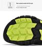 Men's Summer Closed-Toe Leather Sandals for Casual Outdoor Hiking and Beach Activities