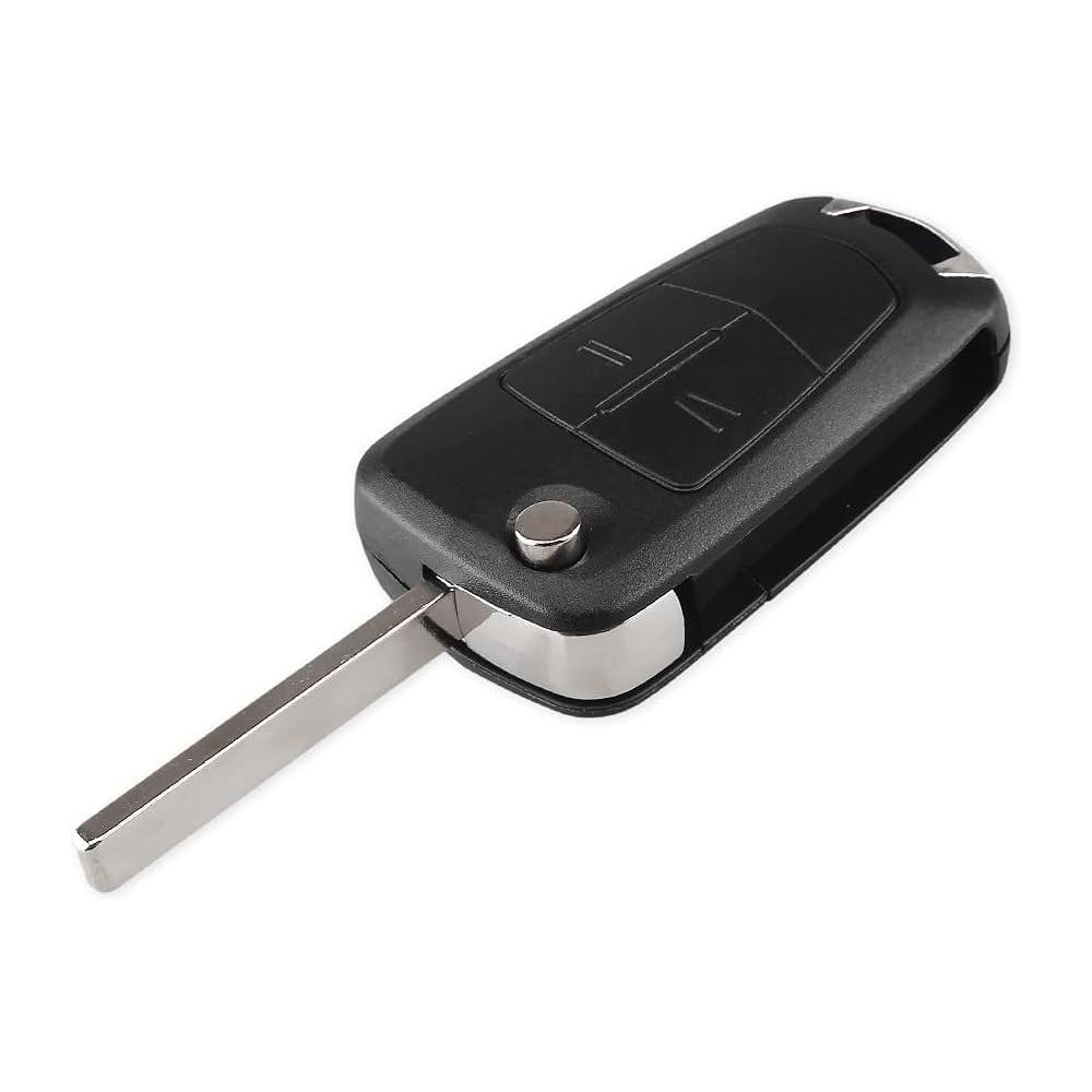 Replacement Blank Flip Key Shell for Opel Astra H Corsa D Vectra C Zafira 2 3 Buttons Remote Car Key Case Uncut Blade 3 Buttons