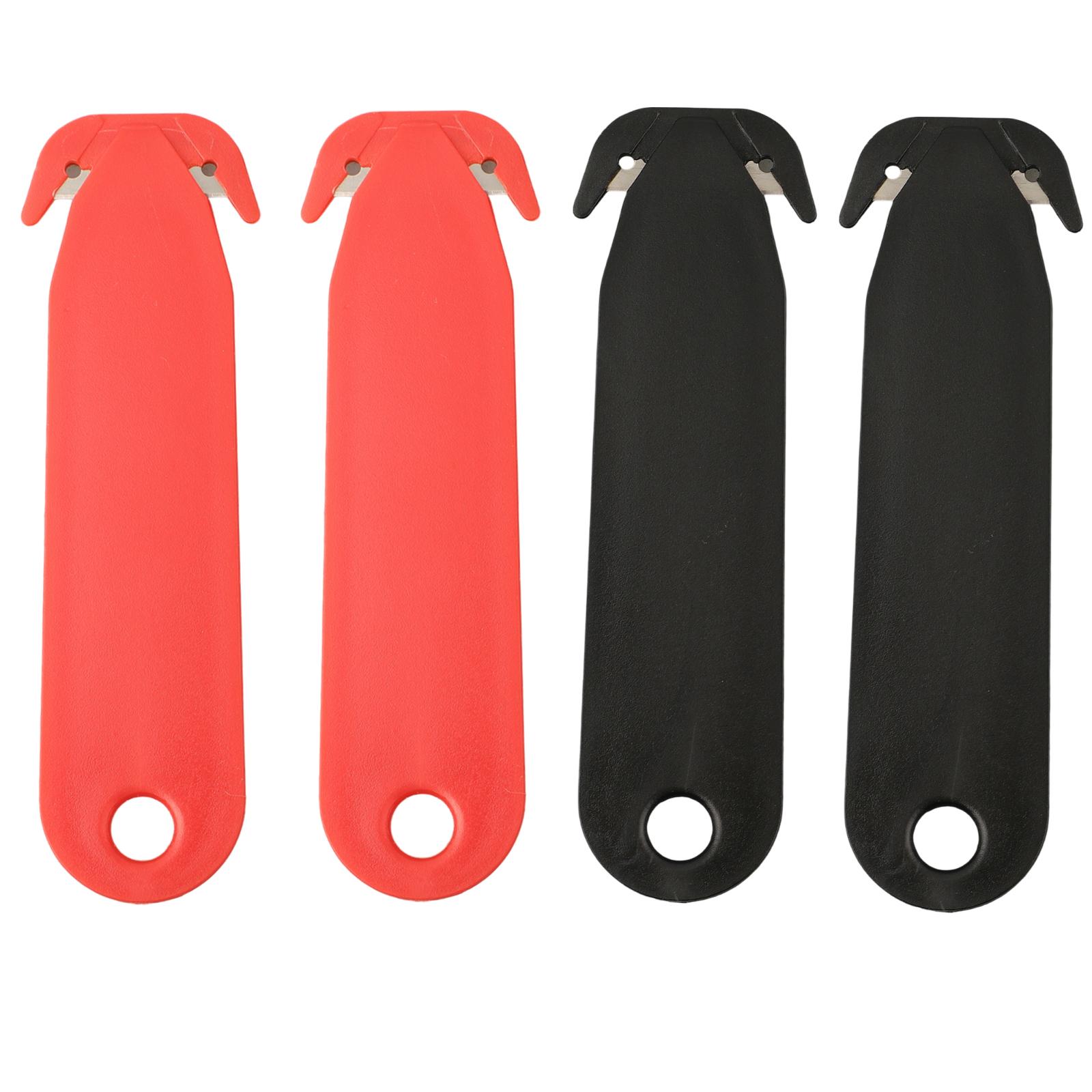 

4PCS Double-edged Tool Box Cutters Safety Box Cutter Blade Unpacking Letter Opener Multi Tool Film Cutting Paper Cutter