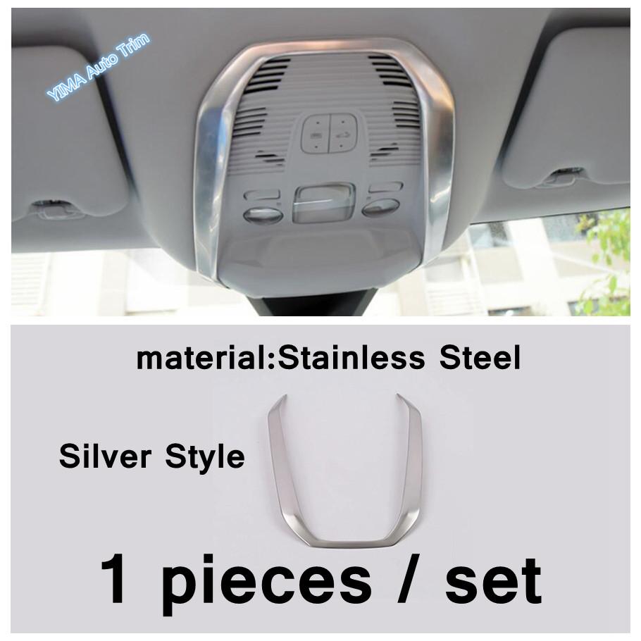 Silver Interior Fit For Peugeot 3008 5008 GT 2017 - Glove & Gear Shift Box Sequ / AC Vent / Door Handle Bowl Cover Trim