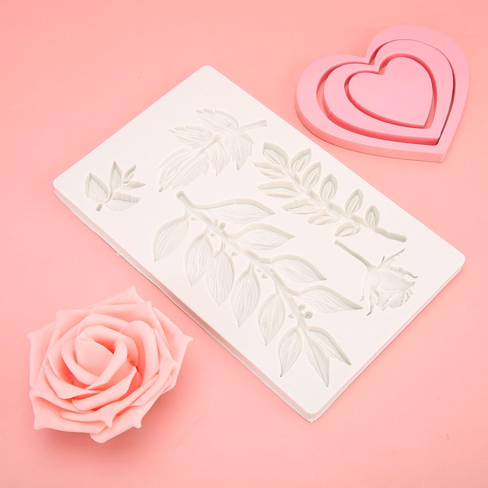 Branch Flower Vine Pattern Silicone Cake Mold Chocolate Fondant Baking Decorating Mould