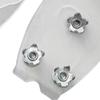 5 Studs Snow Ice Claw Anti-Skid Snow Ice Climbing Shoes Spikes Grips Cleats Over Transparent non-slip Shoes Covers Crampons