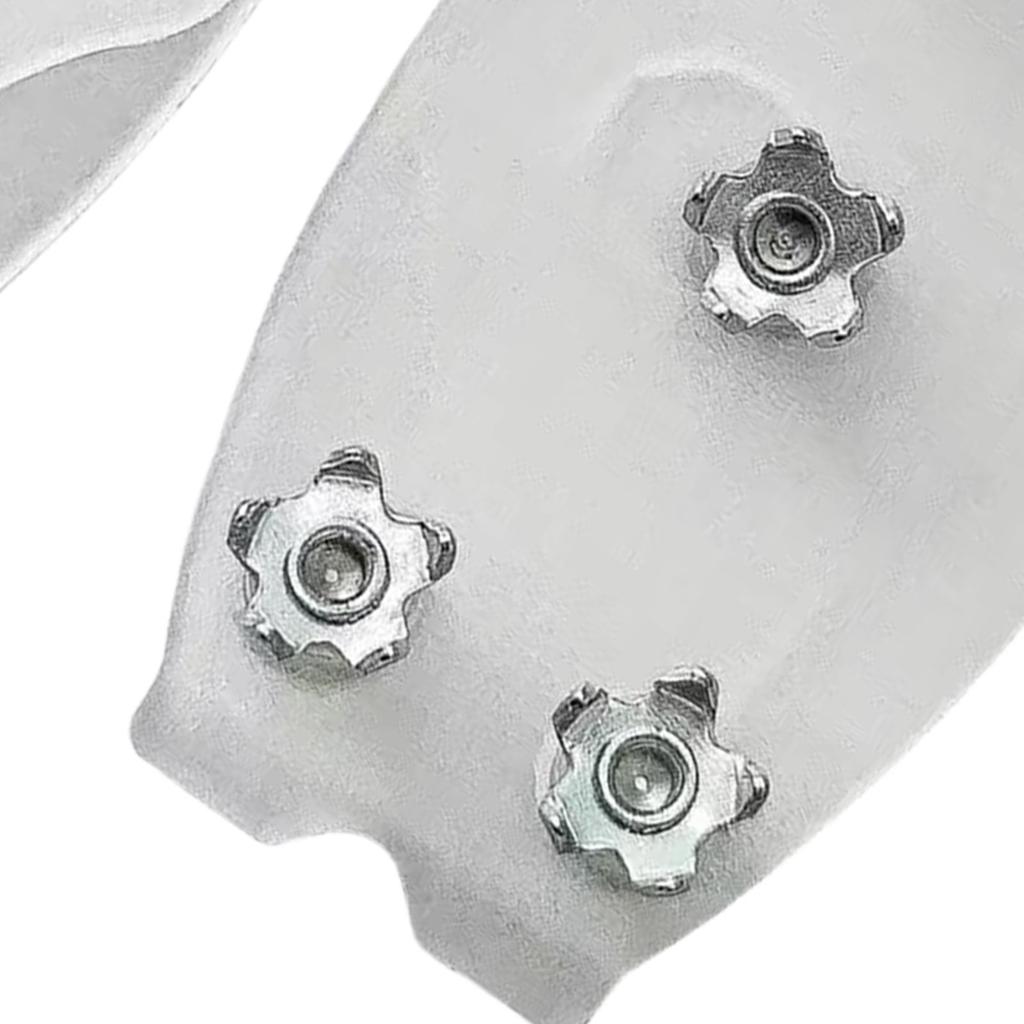 5 Studs Snow Ice Claw Anti-Skid Snow Ice Climbing Shoes Spikes Grips Cleats Over Transparent non-slip Shoes Covers Crampons