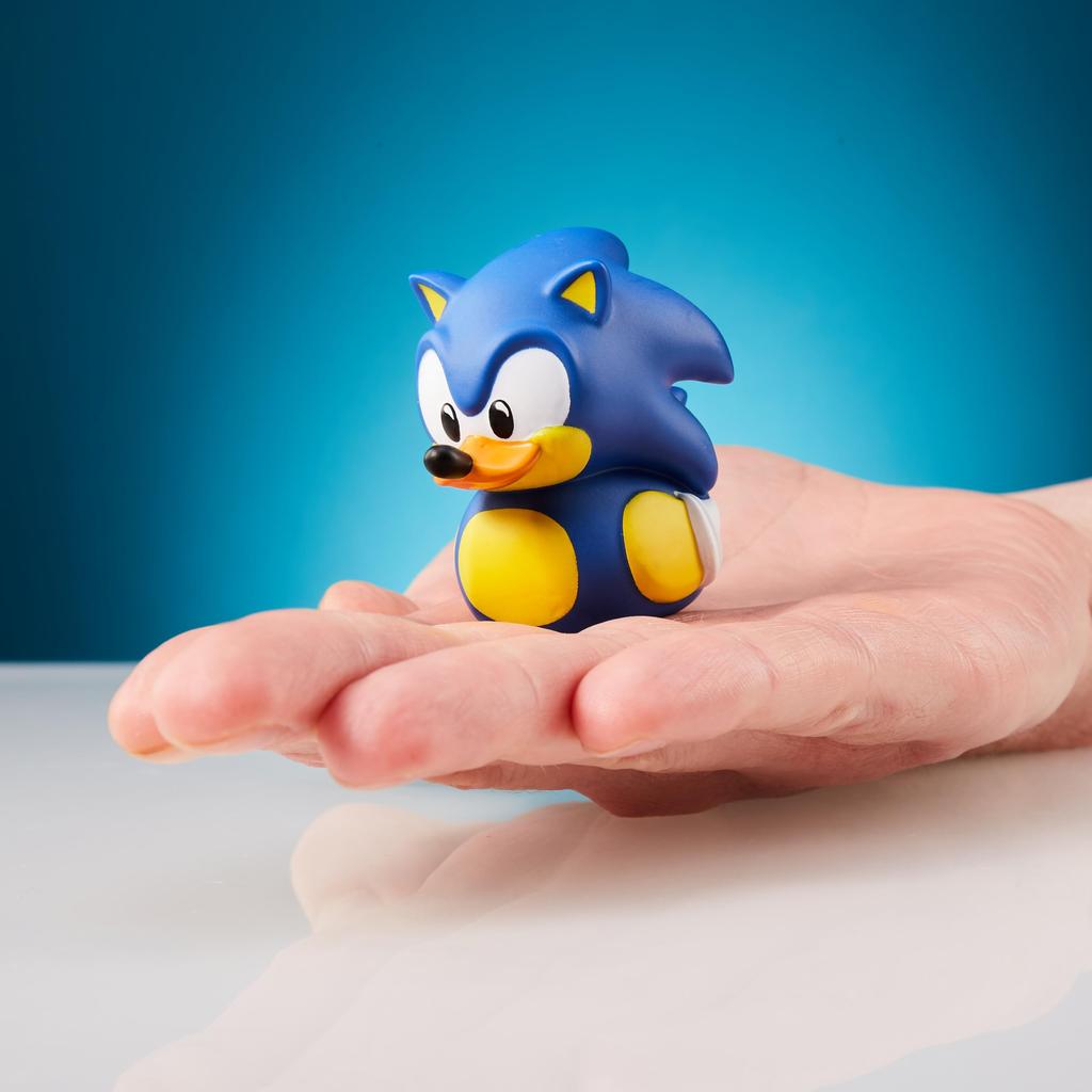 TUBBZ Mini Sonic the Hedgehog Collectible Vinyl Rubber Duck Figure Official Sonic the Hedgehog Merchandise Kids Video Games - - TV, Movies,