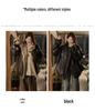 Unisex Retro Coffee Leather & Fur Jacket: Winter Trendy Loose Fit with Fleece & Thickened Cotton