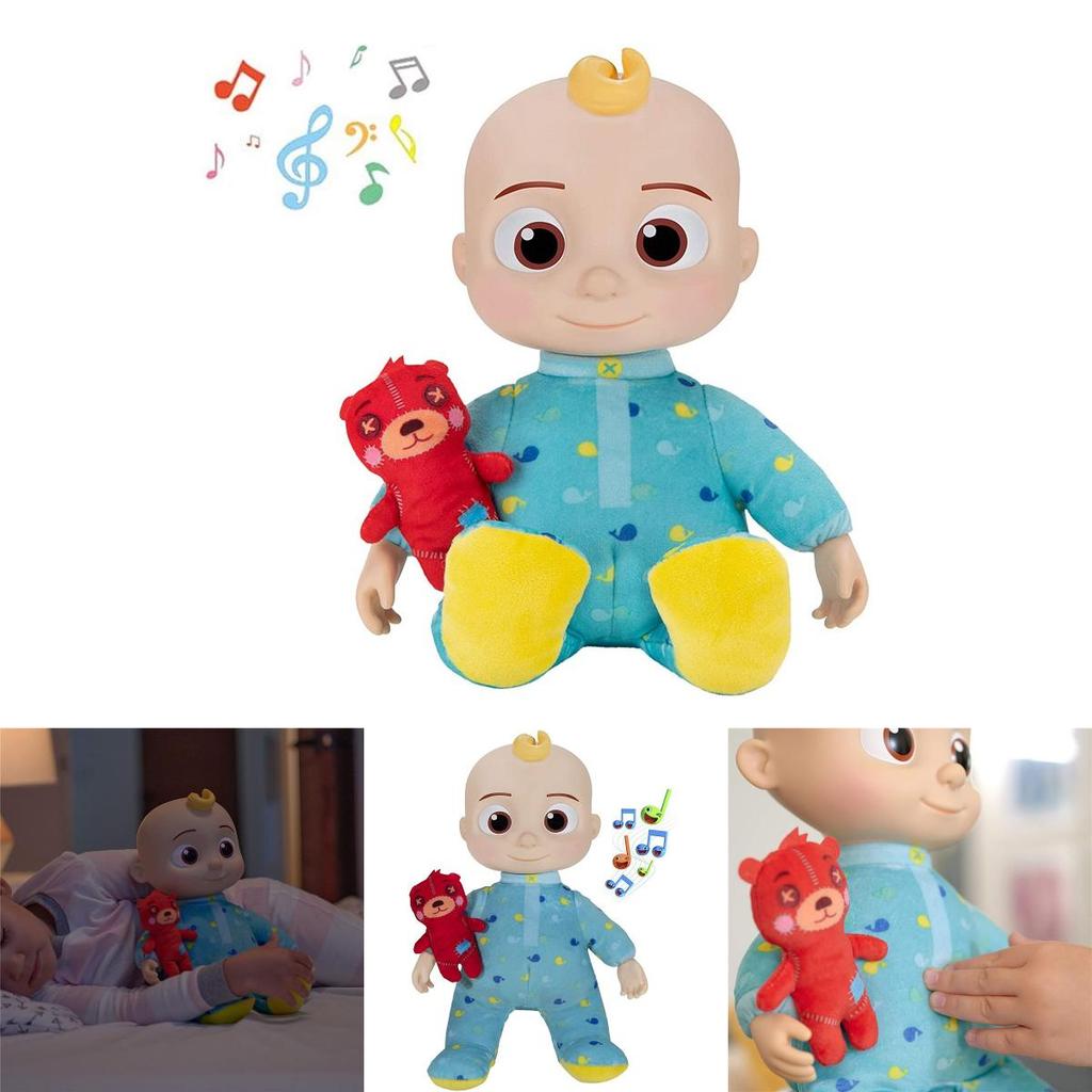 Jj Wassermelone Plüschtier mit Musik für Kinder zur Schlafenszeit und als Einschlafhilfe