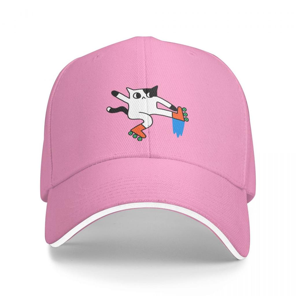 Skate Cat Baseball Cap Papa Hut Designer Hut Streetwear Custom Cap Elegante Damen Hüte Unisex