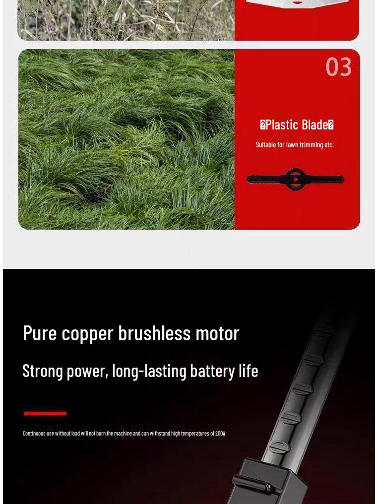 Wuyang Honda High-Power Electric Lawn Mower with Lithium Battery for Home and Garden Use