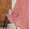 Japanese Style Linen Cotton Semi Blackout Curtains Short Curtain For Living Room Bedroom Kitchen Door Partition