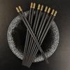 5Pcs Japanese Reusable Chopsticks Set 24cm Chinese Chopstick Korean Sushi Chop Sticks Set Kitchen Food Grade Chopsticks Gifts