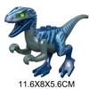 Dinossauros Mundo Jurássico Giroesfera Velociraptor Raptor Blue Charlie Echo Owen Claire Modelo Blocos Figura Brinquedos Para Crianças