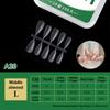 100Pcs/Box Matte Fake Nails No Polishing Press On False Nails Medium Short Design High Matt Soft Gel Nail Tips For Extension