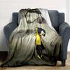 1 peça Coraline (3) Manta, Presente, para Homens e Mulheres, Manta Macia, Boa para Sofá-Cama Sofá Viagem, Manta Leve de Flanela