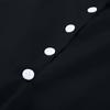 Men's Linen Short-sleeved Casual Shirt Collarless Standing Collar Summer Top
