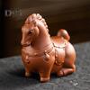 Horse Tea Pet Purple Clay Chinese Style Ornaments Vivid Image Pony Zen Decoration Desktop Tea Gadget