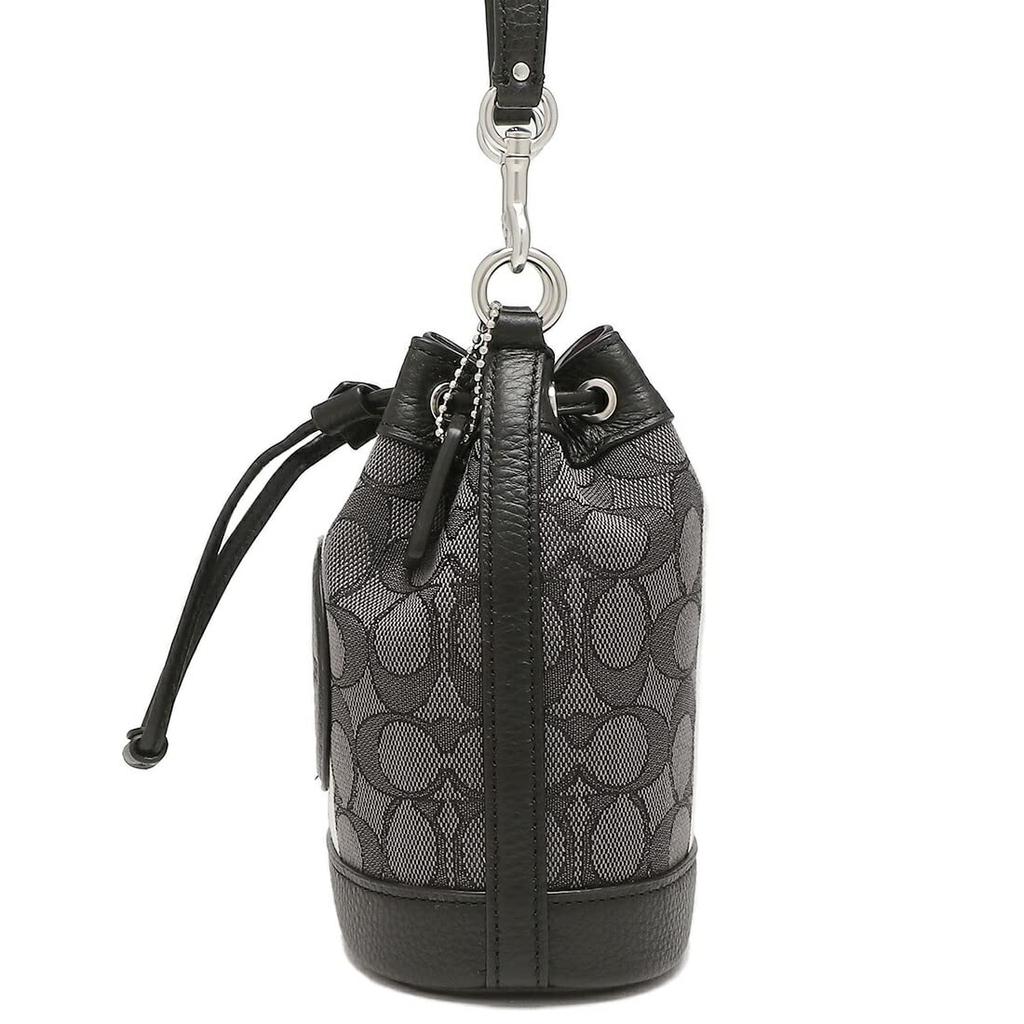 Torba na ramię Outlet Signature Torba Wiadro Czarny Wielokolorowy C8322 SVRT6 [Coach] Damska [Produkt]