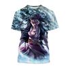 Summer Fashion Anime Devil Killer 3D Printed T-shirt Neutral Harajuku Style Cool Anime T-shirt