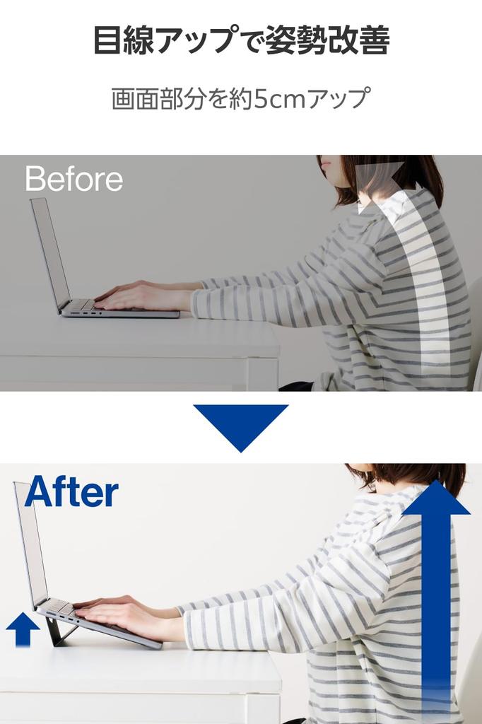 Elecom Bærbar PC-stativ for opptil tommer PCAWLTSLL01GY 15.6 PC-er, Sammenleggbart, Bærbart, Tynt, Lær, Selvklebende, Langt, Grått,