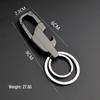 High-End Multifunctional Men's Keychain with Detachable Knife and Portable Bottle Opener