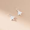 S925 Sterling Silver Vintage Christmas Tree Coin Pendant DIY Bracelet Pendant Handmade Braided Rope Material Accessories