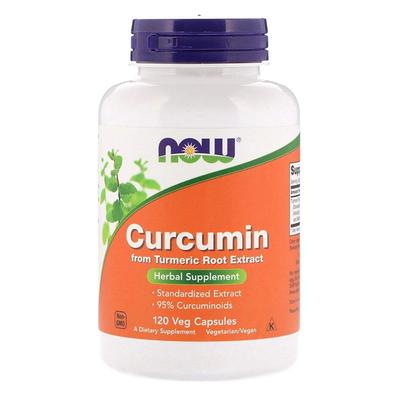 Curcumin from Turmeric Root Extract, 120 Veg Capsules