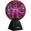 Lampe Plasma - Theefun - 8 Pouces - Rouge - Tactile - Design Contemporain