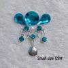 Children's Floral Face Stickers with Crystal Diamonds & Tassels for Ancient Style Makeup