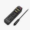 1Pcs 200W Car Inverter Dc 12V To Ac 220V 4 Usb Fast Charging Socket Power Adapter Power Supply