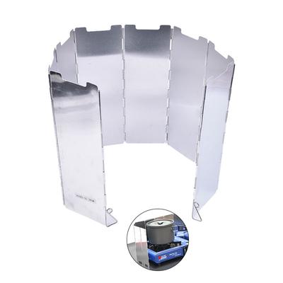 8 platte Faltbare Gas Herd Outdoor Camping Kochen Windschutz Camping Ausrüstung