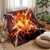 Manchester United Theme Blanket Soft Flannel Blanket Plush Throw Blanket Cozy Sofa Bed Blanket for Home Decor