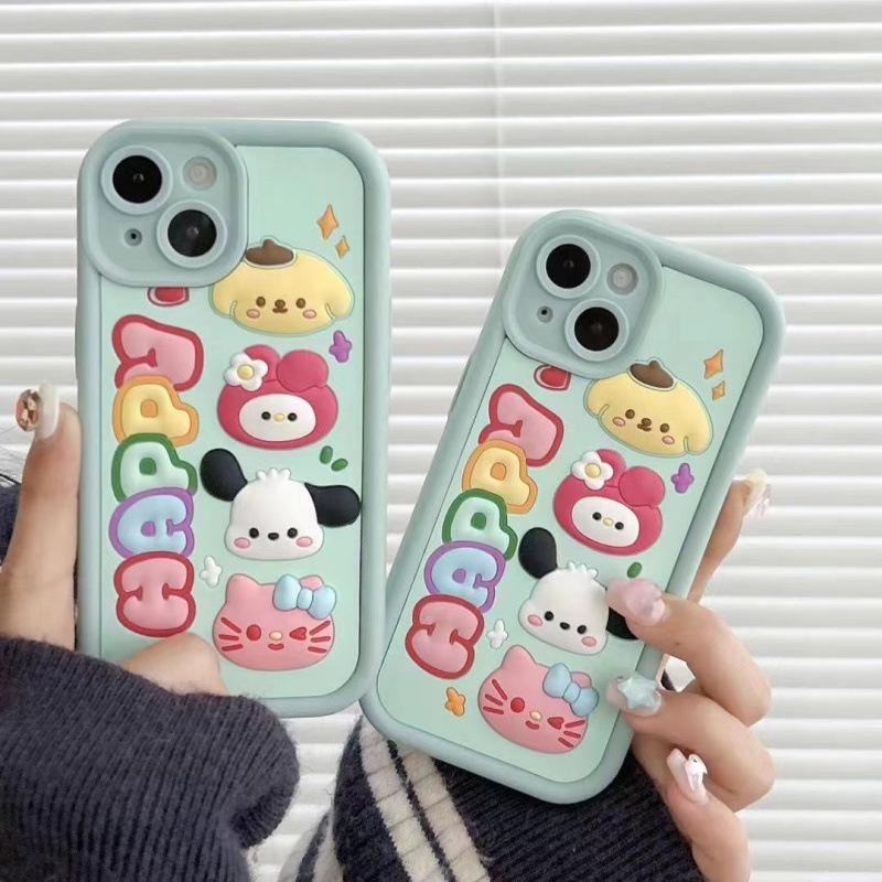 

3D мультяшный силиконовый чехол для Apple iPhone 15 Pro/14 Pro Max/XS Max iPhone 17 Pro Max