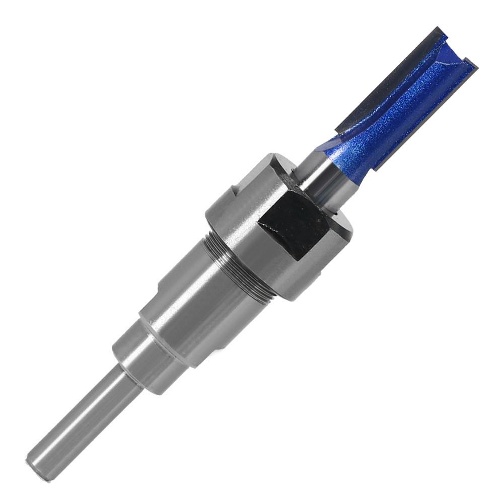 Router Router Bit Adapter Router Bit 12mm Shank 8mm Bit Adapter Engraving Machine Part Rotary Tool Kit Power Tool