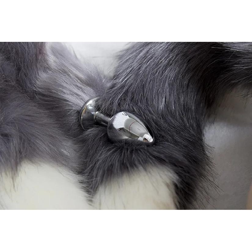 Bsdm For Toys Fox Tail Anal Anal Butt Plug G-spot No Vibrator Adult Sex Toys For Women Men Couples Games Buttplug Sex Products