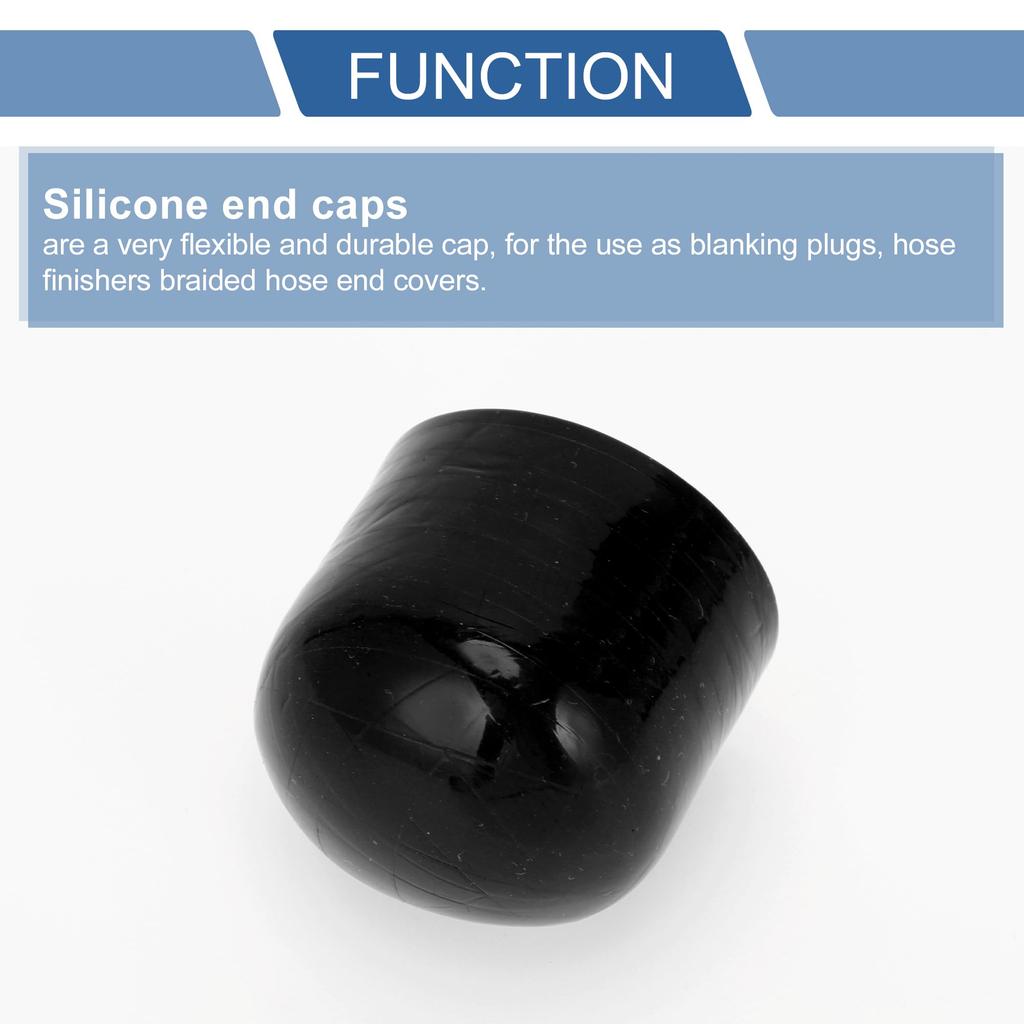 X AUTOHAUX Silicone Cap Silicone Hose Cap Rageter Hose Cooling Piping Processing Mecra Plug