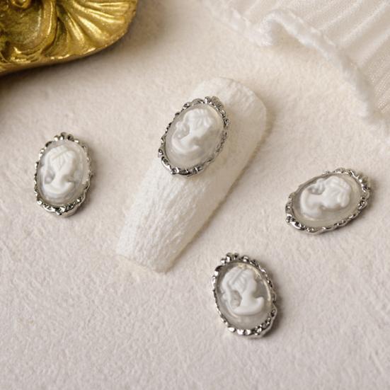 Retro Nail Ornaments Exquisite Shape Mini Decorative