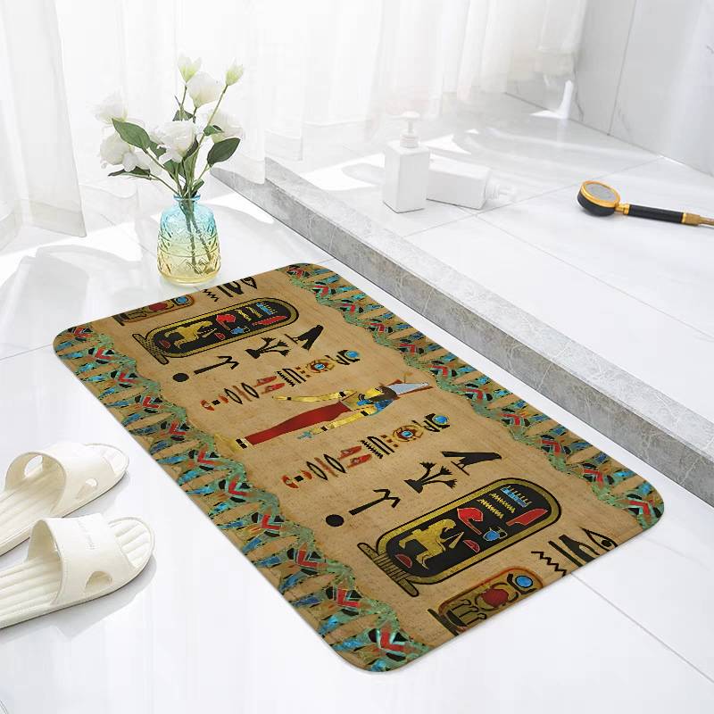 

Ancient Egyptian Eye Of Horus Rug Hallway Carpet For Living Room Decor Lounge Area Anti-slip Foot Mat Entrance Doormat 40x60cm