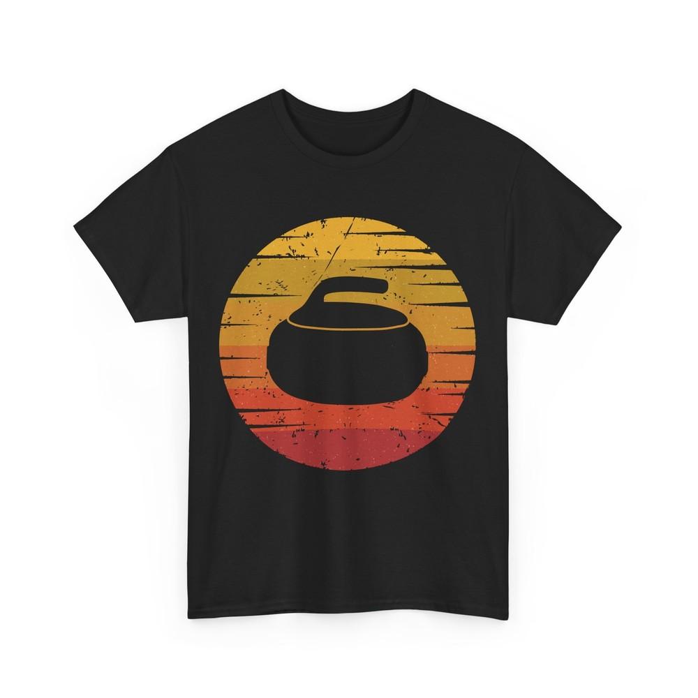 

Curling Rocks Shirt Winter Sports Curling Lovers Curler Women Men Vintage Shirt Unisex T-Shirt XXXXL