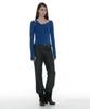 Partimento Woman Transform Layered Jersey Long Sleeve Dress_Blue