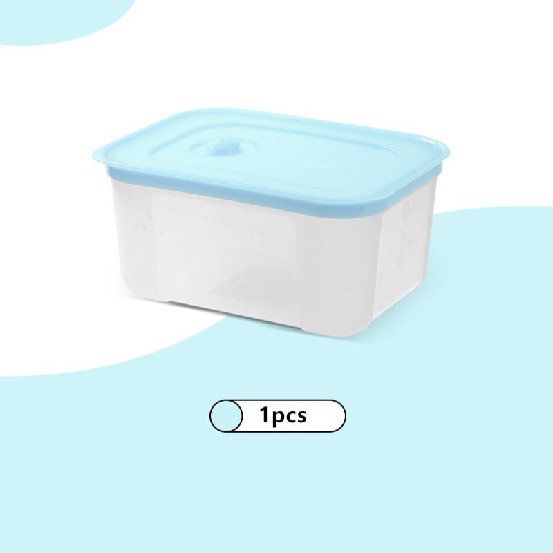 Frozen Meat Preservation Box Refrigerator Food Retain Freshness Transparent Storage Jar Home Kitchen Vegetable Storage Organizer