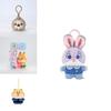 Rozkošná plyšová klíčenka Disney Zootopia Judy Hopps a Nick Wilde pro fanoušky