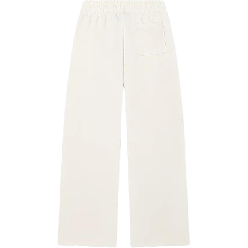 Fila Heritage Series Fashion Knit Versatile Straight Loose Casual Pants Women Bottoms Off-White F11W448609F-BG