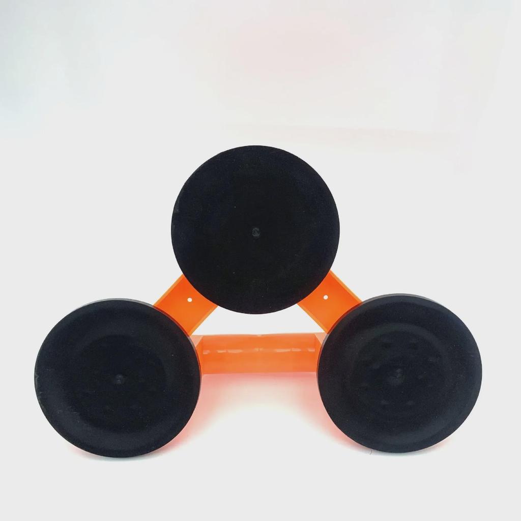 Trippelklo Glas Sugkopp - Vakuum Aluminium Kakellyftare och Verktyg för Buckelborttagning