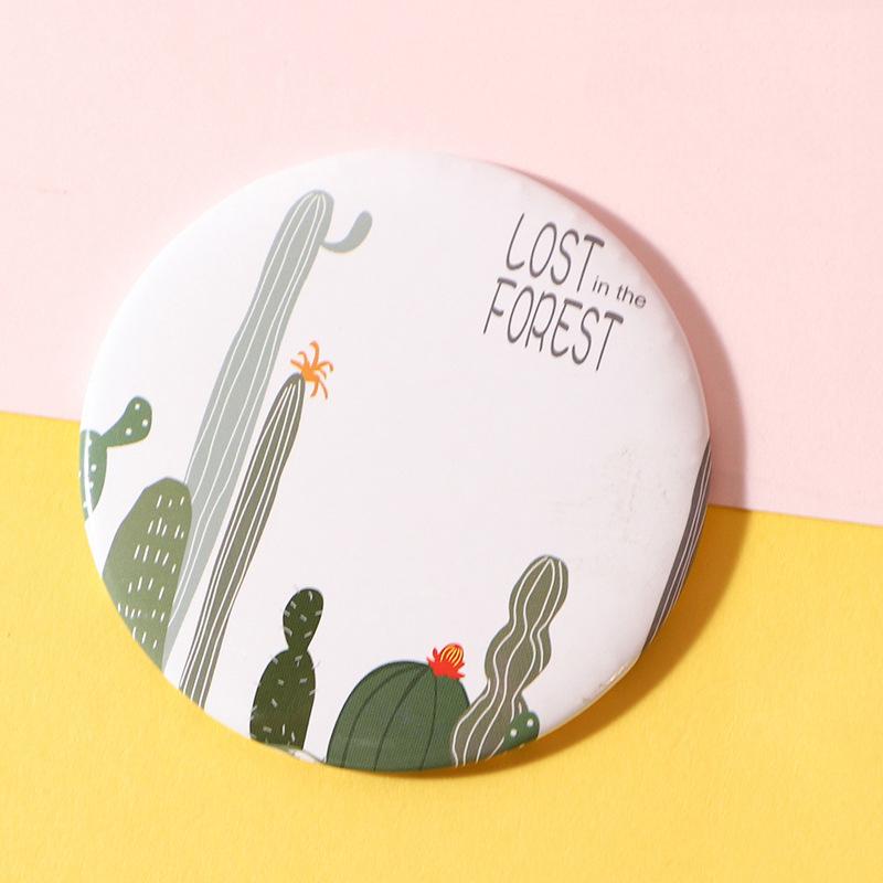 

Симпатичное портативное маленькое круглое зеркало 10 шт., модное стеклянное зеркало для макияжа, мини-мультфильм 6.8cm