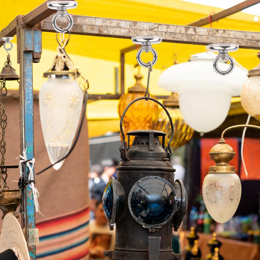 5 Magnéticos Fortes 25mm Magnéticos 25kg Carga Vertical Super Forte Neodímio Adequado para Parede Externa Ganchos de Banheiro, Diâmetro, Ganchos para Carga Pesada,