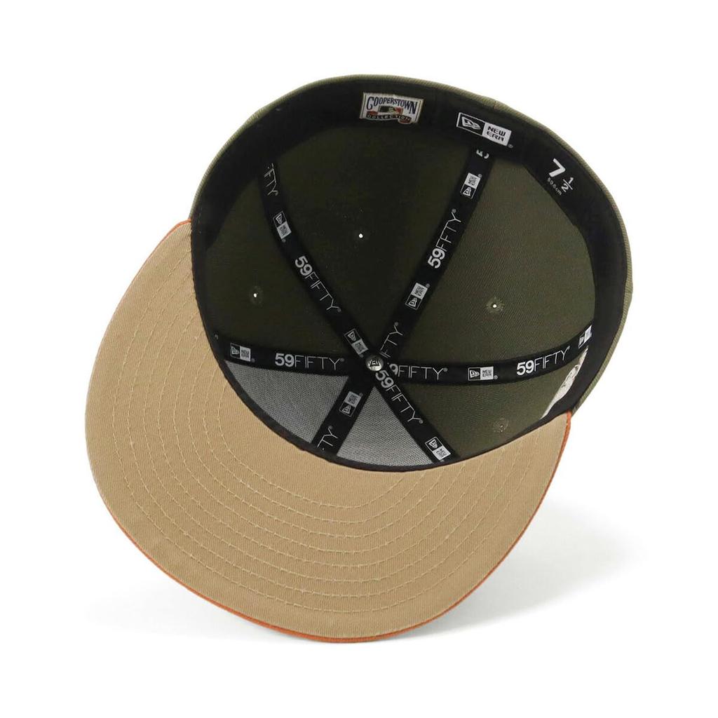 New Era newera cap 59FIFTY 14676988 NER35C7956 MLB Chicago White Sox CWS New Olive Green SIDE PATCH UNDER VISOR ONSPOTZ Custom made hat Gokyu Fifty