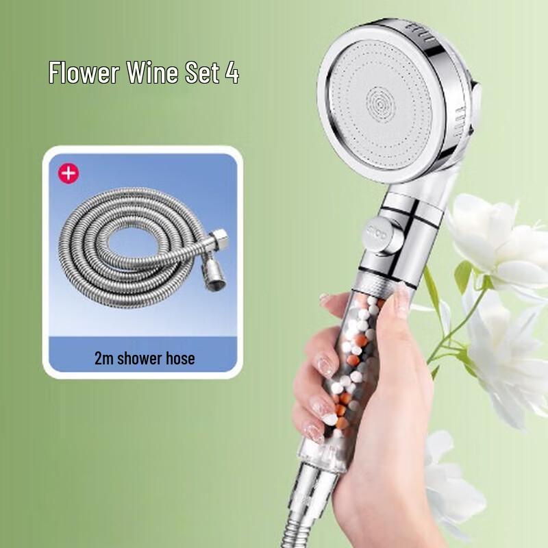 

Mussel Pressurized Filter Shower Head