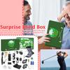 3D Stereo BlindBox Airplane Box Golf Advent Calendar BlindBox Christmas Surprise Countdown Gift