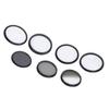 Camera Lens Filter Kit UV CPL ND8 Soft White Graduated Grey 10X Macro 6 Points Star Filter Set for Photography 55mm